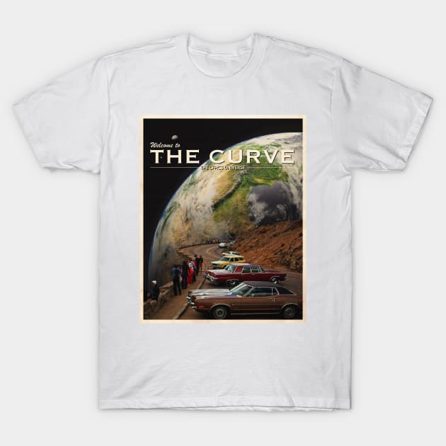 THE CURVE POSTCARD. T-Shirt by LFHCS